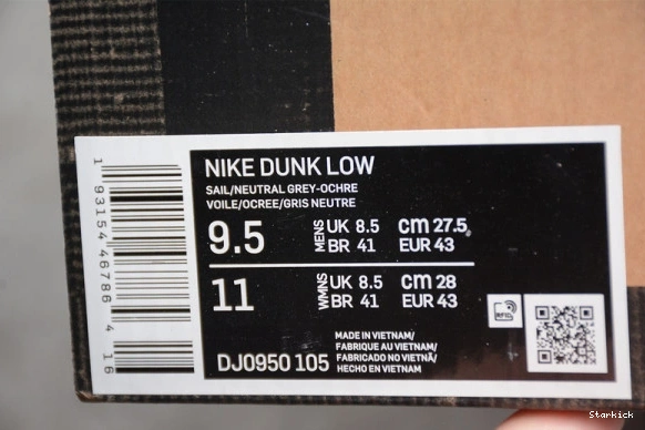 Lot Nike Dunk O-W DJ0950-105 37 Low 0713